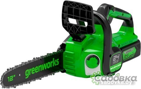 Аккумуляторная пила Greenworks GD24CS30K2 2007007UA (с 1-м АКБ 2 Ач)