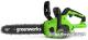 Аккумуляторная пила Greenworks GD24CS30K2 2007007UA (с 1-м АКБ 2 Ач)
