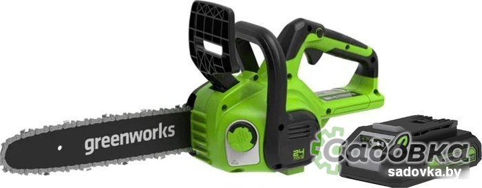 Аккумуляторная пила Greenworks G24CS25K2 2007707UA (с 1-им АКБ 2 Ач)