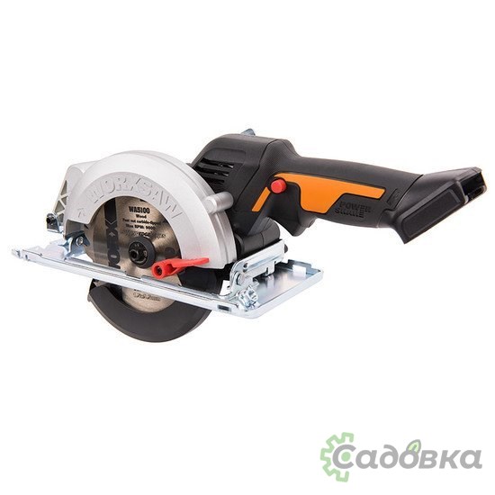 Дисковая (циркулярная) пила Worx WX531.9 (без АКБ)