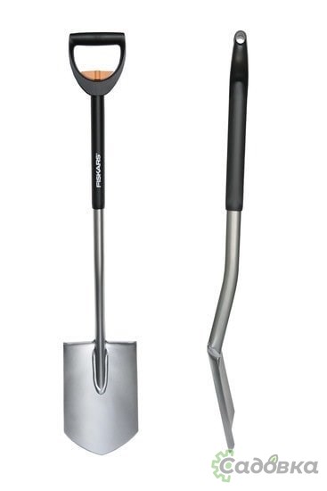 Лопата штыковая остроконечная Fiskars SmartFit 1001567