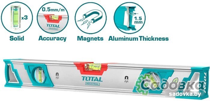 Уровень строительный Total TMT212086M