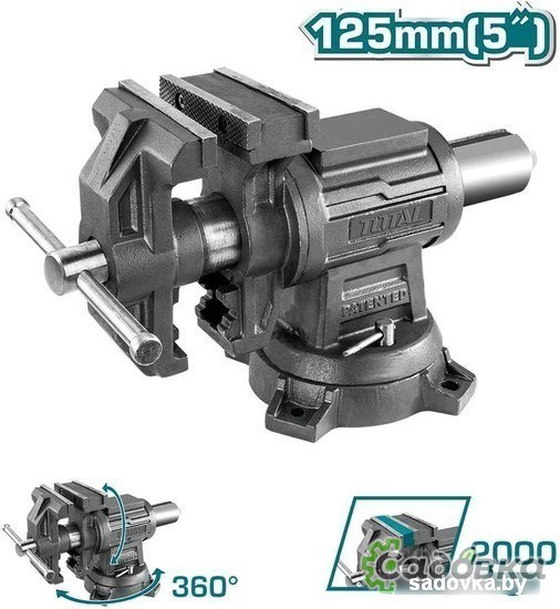 Тиски Total THTMF6156