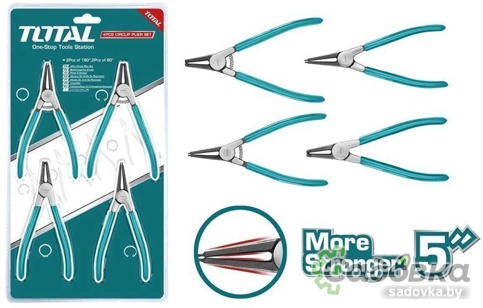 Съемник стопорных колец Total THTJ214041