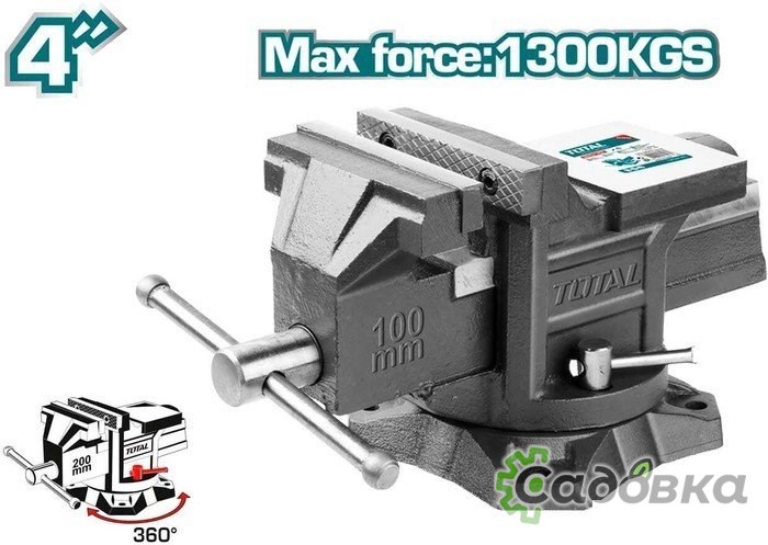 Тиски Total THT6146