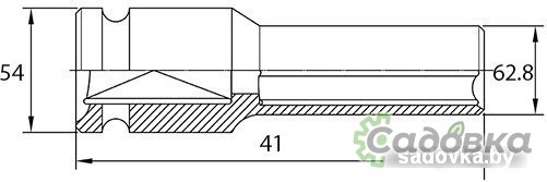 Набор торцевых головок Toptul KABE3241 1 предмет