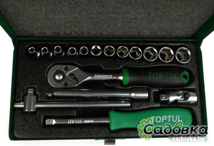 Набор торцевых головок Toptul GCAD1702 17 предметов