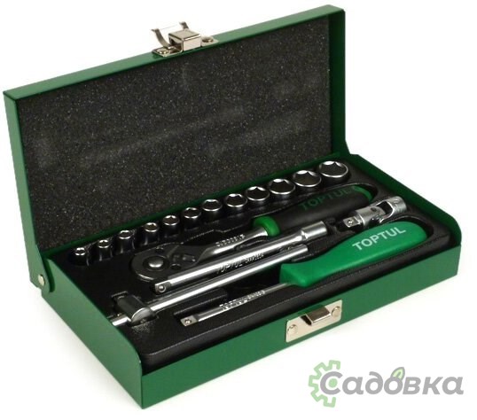 Набор торцевых головок Toptul GCAD1702 17 предметов