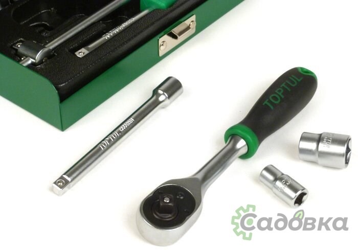 Набор торцевых головок Toptul GCAD1702 17 предметов
