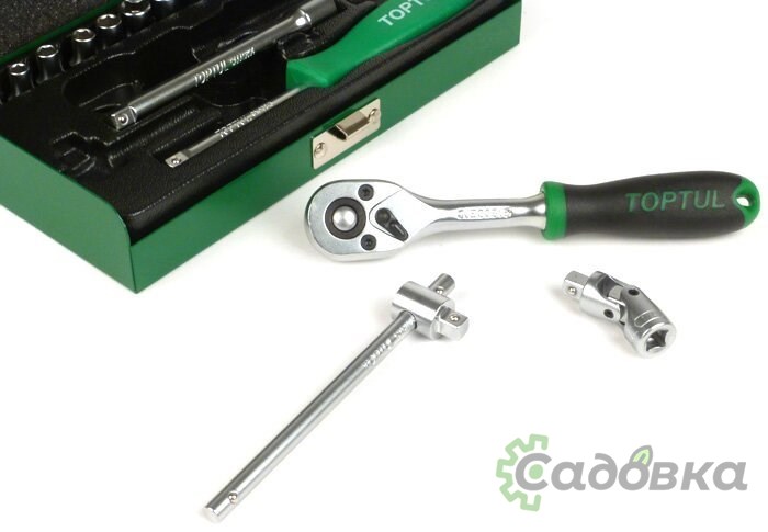 Набор торцевых головок Toptul GCAD1702 17 предметов
