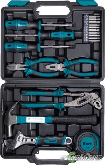 Универсальный набор инструментов Bort BTK-19 (19 предметов)