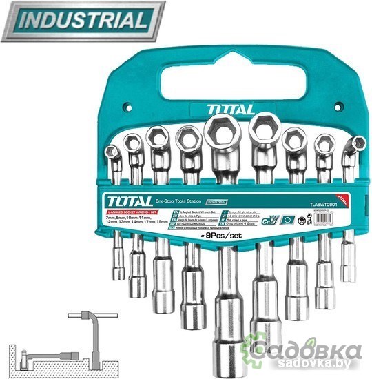 Набор ключей Total TLASWT0901 (9 предметов)