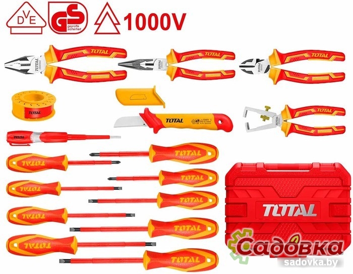 Набор отверток Total THKITH1601 (16 предметов)