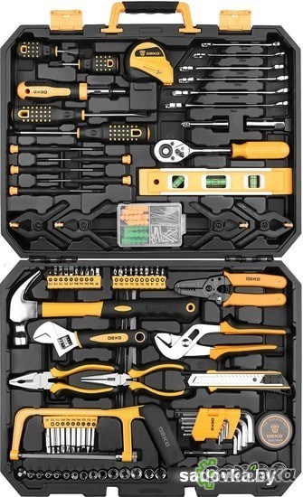 Универсальный набор инструментов Deko DKMT168 (168 предметов)