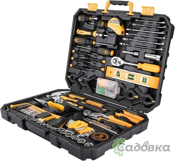 Универсальный набор инструментов Deko DKMT168 (168 предметов)