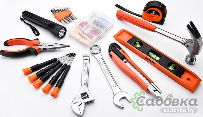 Универсальный набор инструментов Deko DKMT208 (208 предметов)