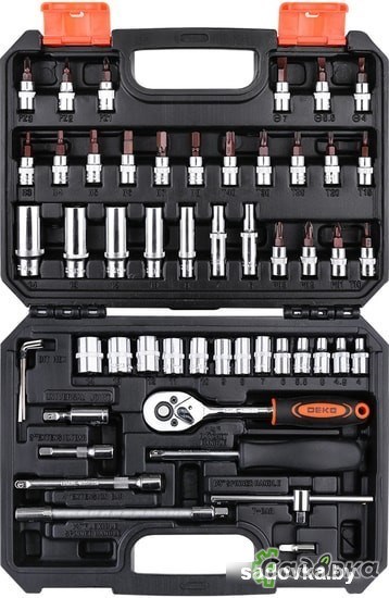 Универсальный набор инструментов Deko TZ53 (53 предмета)