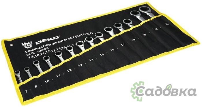 Набор ключей Deko DKHT14 (14 предметов)