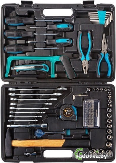 Универсальный набор инструментов Bort BTK-89 (84 предмета)