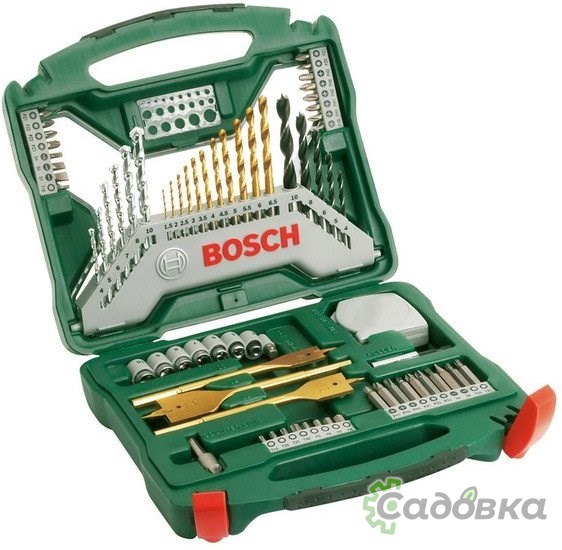 Универсальный набор инструментов Bosch Titanium X-Line 2607019329 70 предметов