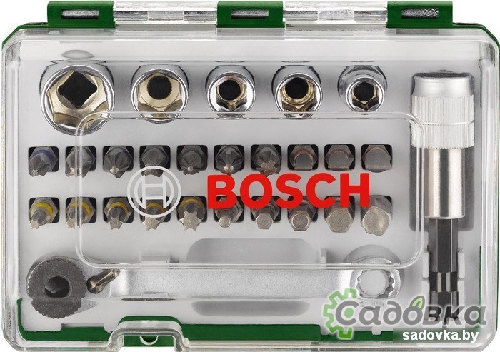 Набор торцевых головок и бит Bosch Promoline 2607017160 27 предметов
