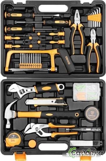 Универсальный набор инструментов Deko DKMT102 (102 предмета)