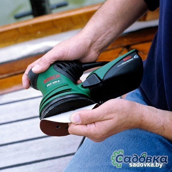 Эксцентриковая шлифмашина Bosch PEX 220 A (0603378020)
