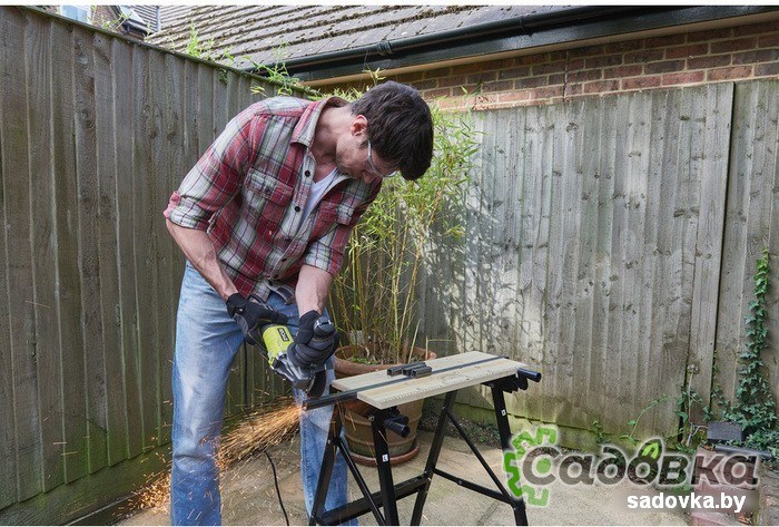 Угловая шлифмашина RYOBI RAG800-125S [5133002493]