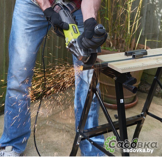 Угловая шлифмашина RYOBI RAG800-125S [5133002493]