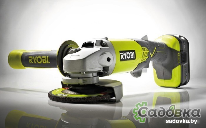 Угловая шлифмашина RYOBI R18AG-0 (без АКБ)