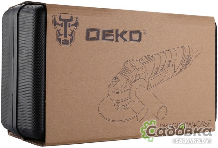 Угловая шлифмашина Deko DKAG650W (кейс)