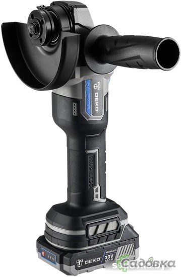 Угловая шлифмашина Deko DKAG20 (с 1-им АКБ)