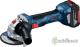 Угловая шлифмашина Bosch GWS 180-LI Professional 06019H9021 (с 2-мя АКБ, кейс)