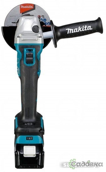 Угловая шлифмашина Makita DGA513RTJ (с 2-мя АКБ)