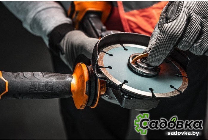Угловая шлифмашина AEG Powertools BEWS 18-125BLPX2-0 4935480857 (без АКБ)