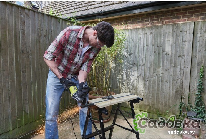 Угловая шлифмашина RYOBI RAG800-125G