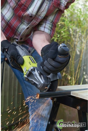 Угловая шлифмашина RYOBI RAG800-125G