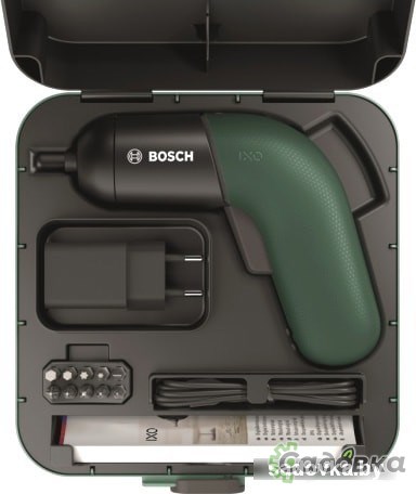 Электроотвертка Bosch IXO VI 06039C7020 (с АКБ, кейс)