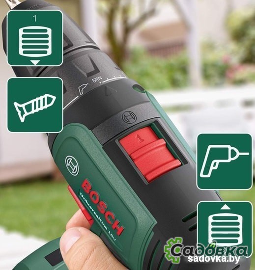 Дрель-шуруповерт Bosch UniversalDrill 18V 06039D4005 (с 1-м АКБ, кейс)