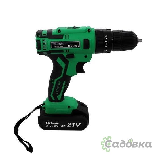 Ударная дрель-шуруповерт Zitrek Green Impact 21V 063-4044 (с 2-мя АКБ, кейс)