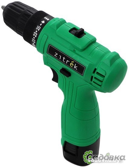 Дрель-шуруповерт Zitrek Green 16.8-Li-ion 063-4040 (с 2-мя АКБ, кейс)