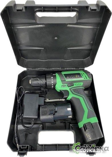 Ударная дрель-шуруповерт Zitrek Crusher 14-Li 063-4054 (с 2-мя АКБ, кейс)