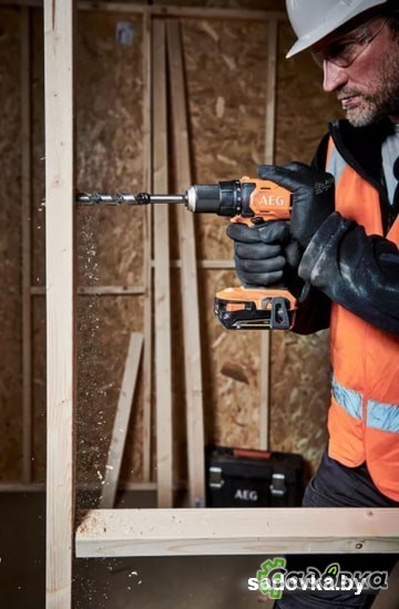 Дрель-шуруповерт AEG Powertools BS 18G4-202C 4935478630 (с 2-мя АКБ, кейс)