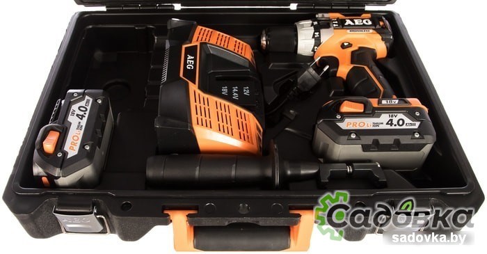 Ударный шуруповерт AEG Powertools BSB 18C2BL LI-402C 4935464097 (с 2-мя АКБ, кейс)