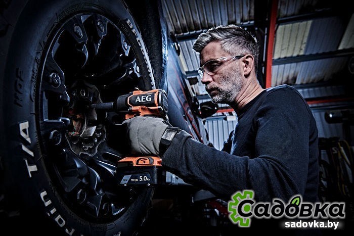 Гайковерт AEG Powertools BSS18MTF12BL-402C 4935479664 (с 2-мя АКБ, кейс)