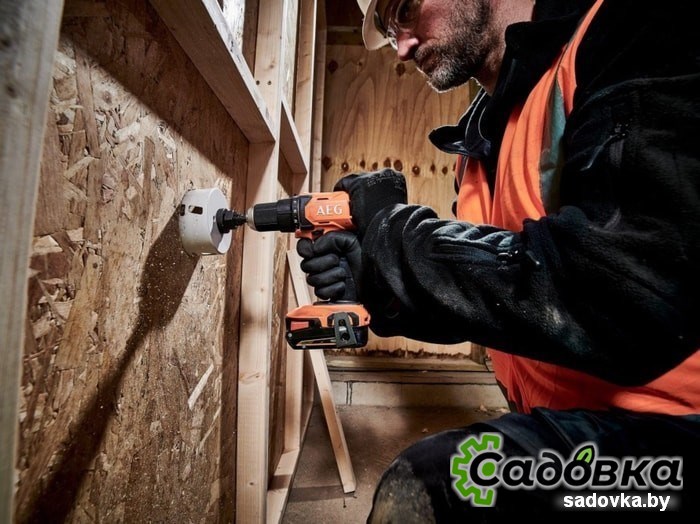 Ударная дрель-шуруповерт AEG Powertools BSB18G4-0 4935478632 (без АКБ)
