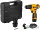 Дрель-шуруповерт Deko Banger SET 3 063-4130 (с 2-мя АКБ, кейс)
