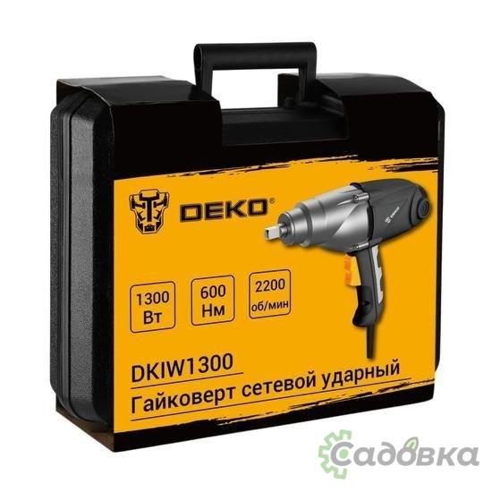 Гайковерт Deko DKIW1300 063-3003 (кейс)