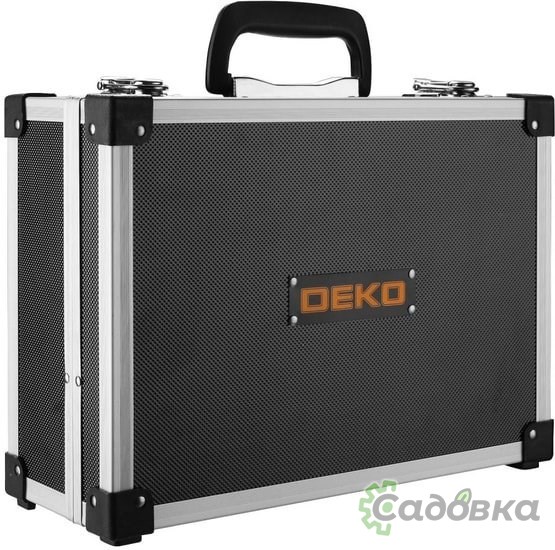 Дрель-шуруповерт Deko DKCD20FU-Li Prem SET 131 063-4137 (с 2-мя АКБ, кейс, оснастка)
