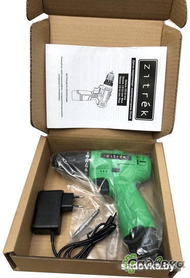 Дрель-шуруповерт Zitrek Green 12-Li-ion 063-4041 (с 1-м АКБ)